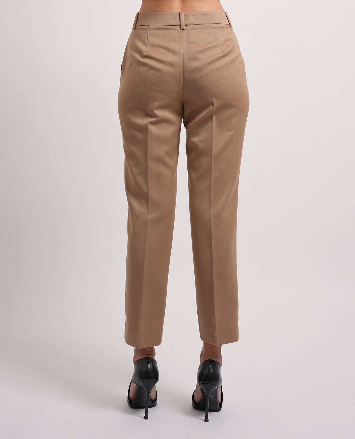Pantaloni donna Markup in flanella pettinata 
