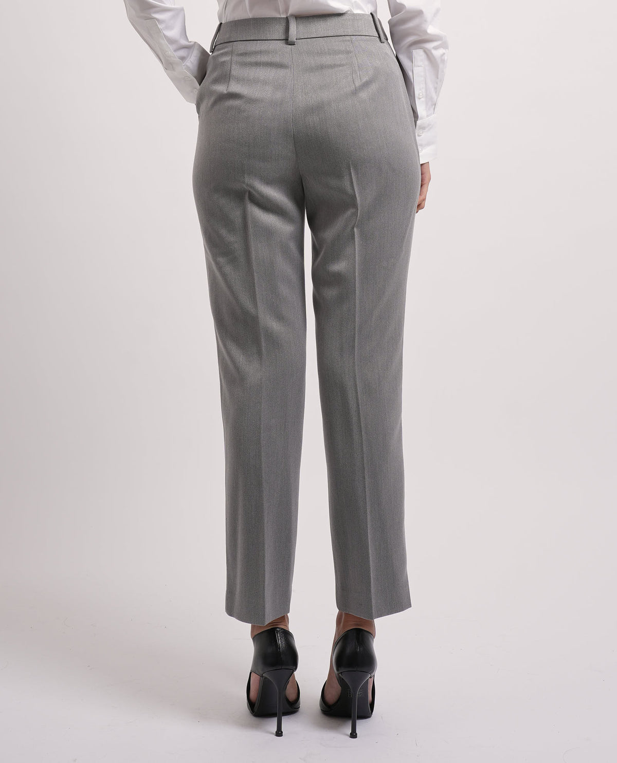 Pantaloni donna Markup in flanella pettinata 