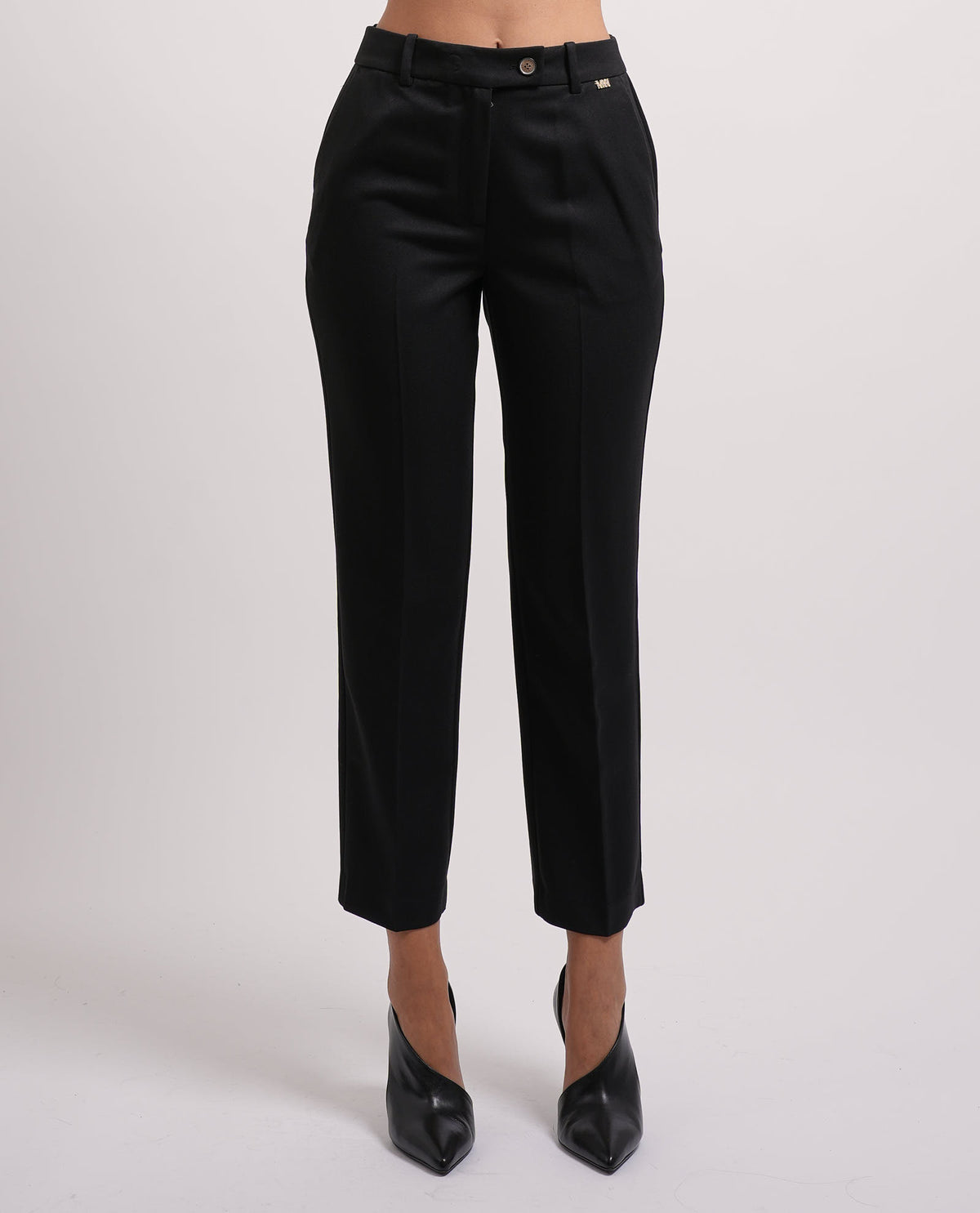 Pantaloni donna Markup in flanella pettinata 