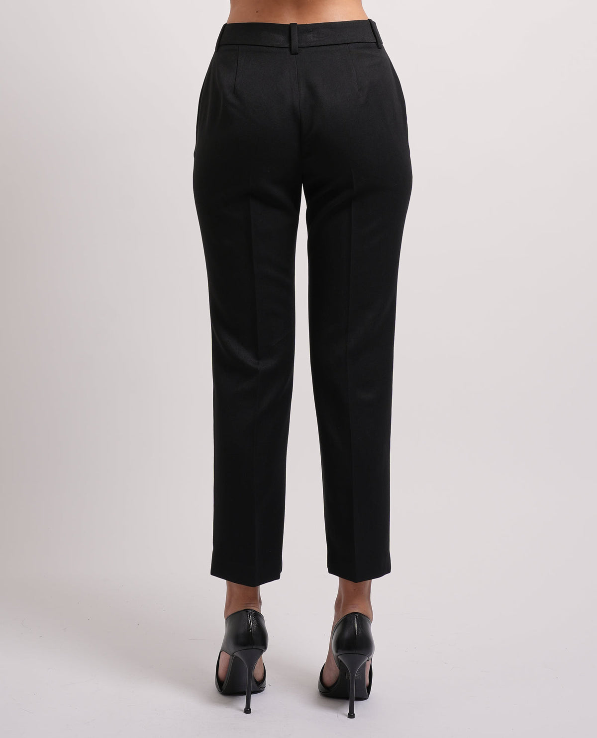 Pantaloni donna Markup in flanella pettinata 
