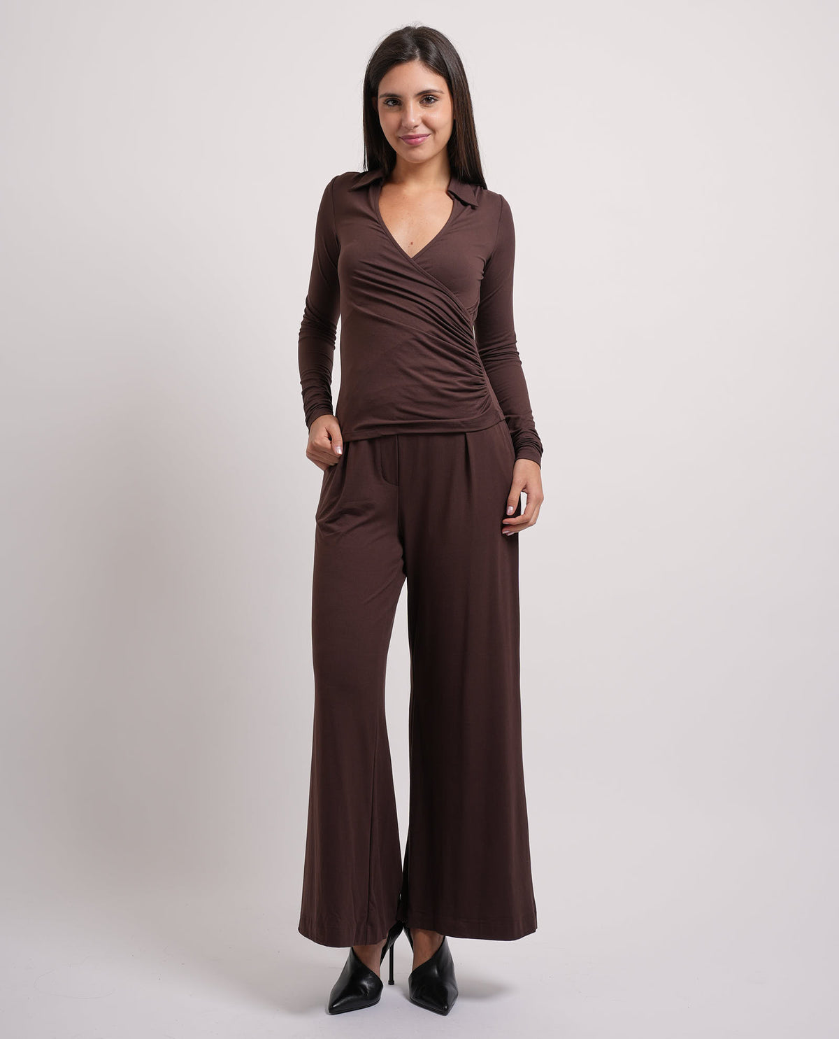 Pantaloni donna Markup a gamba larga 