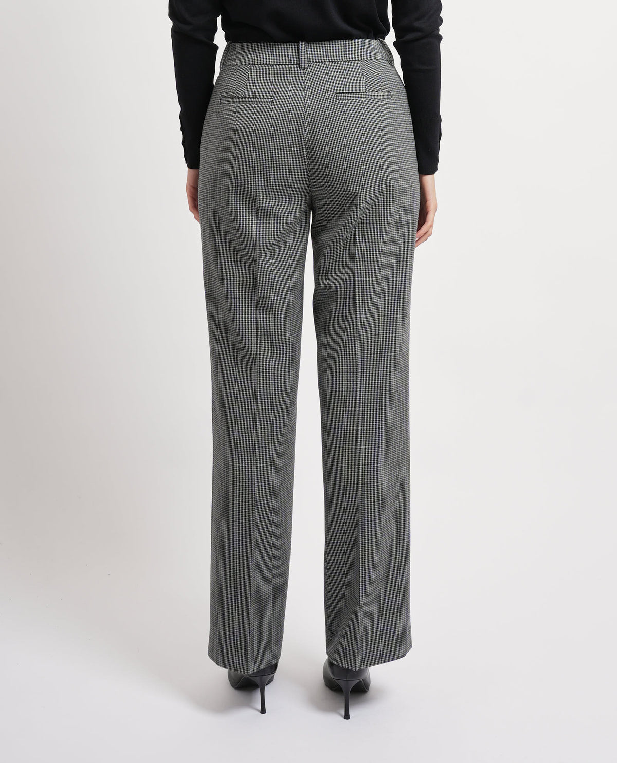 Pantaloni donna Markup con microtrama 