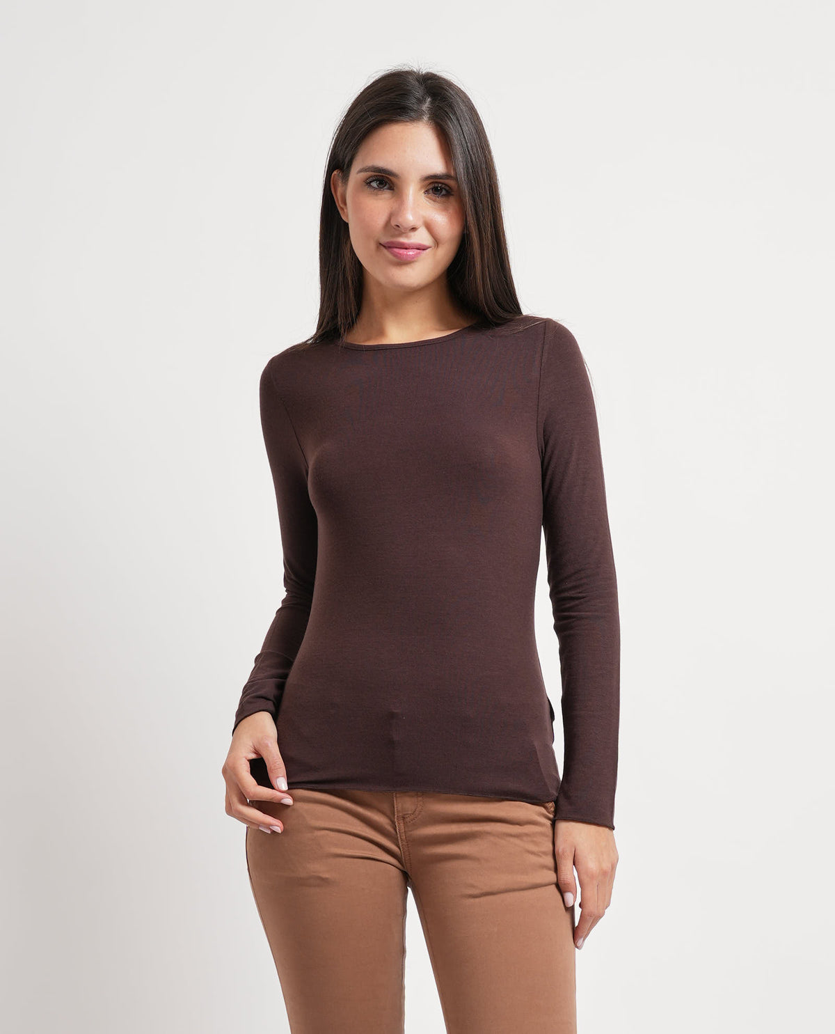 Maglia a manica lunga Markup girocollo 