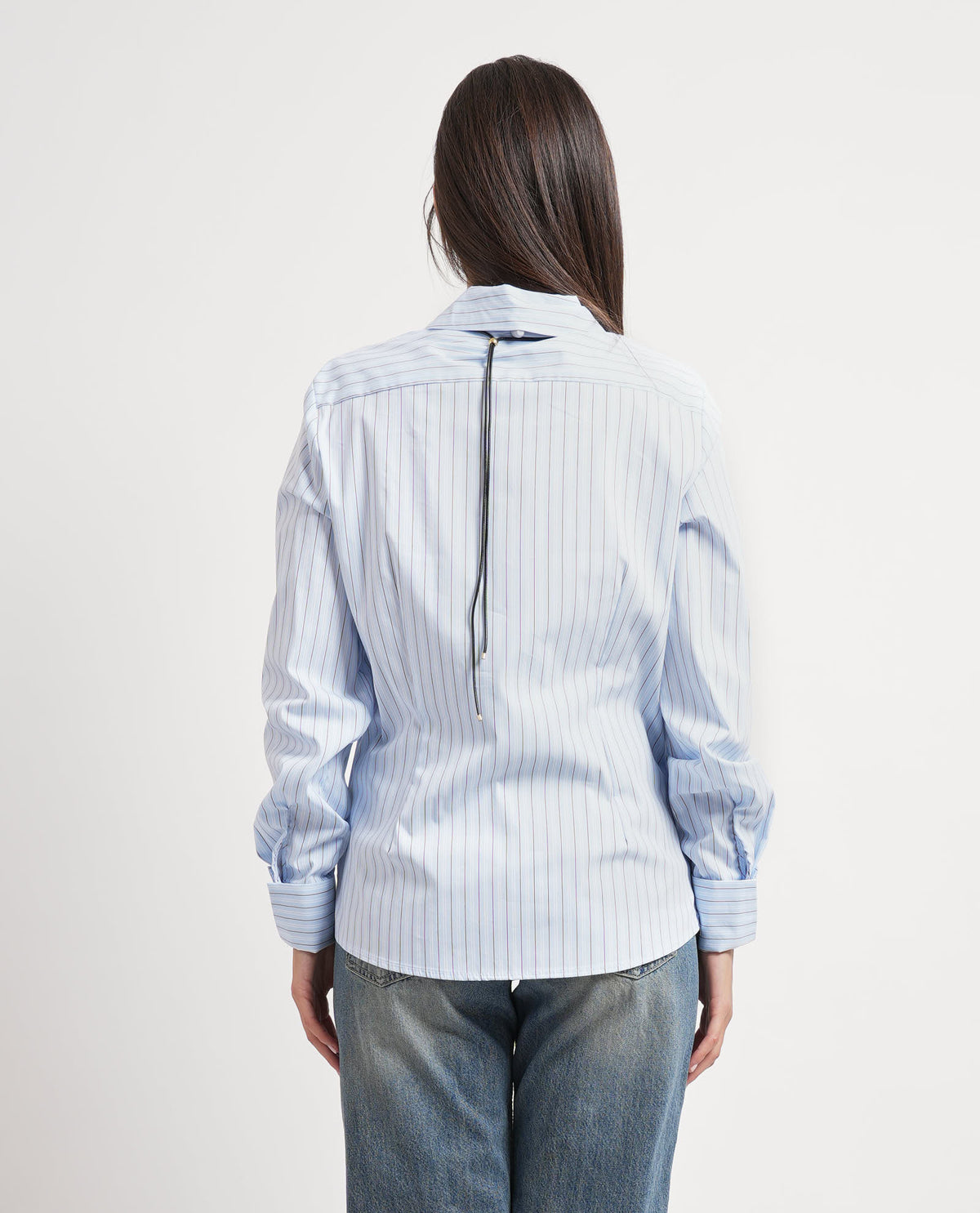 Camicia a maniche lunghe Maryley donna con collana 