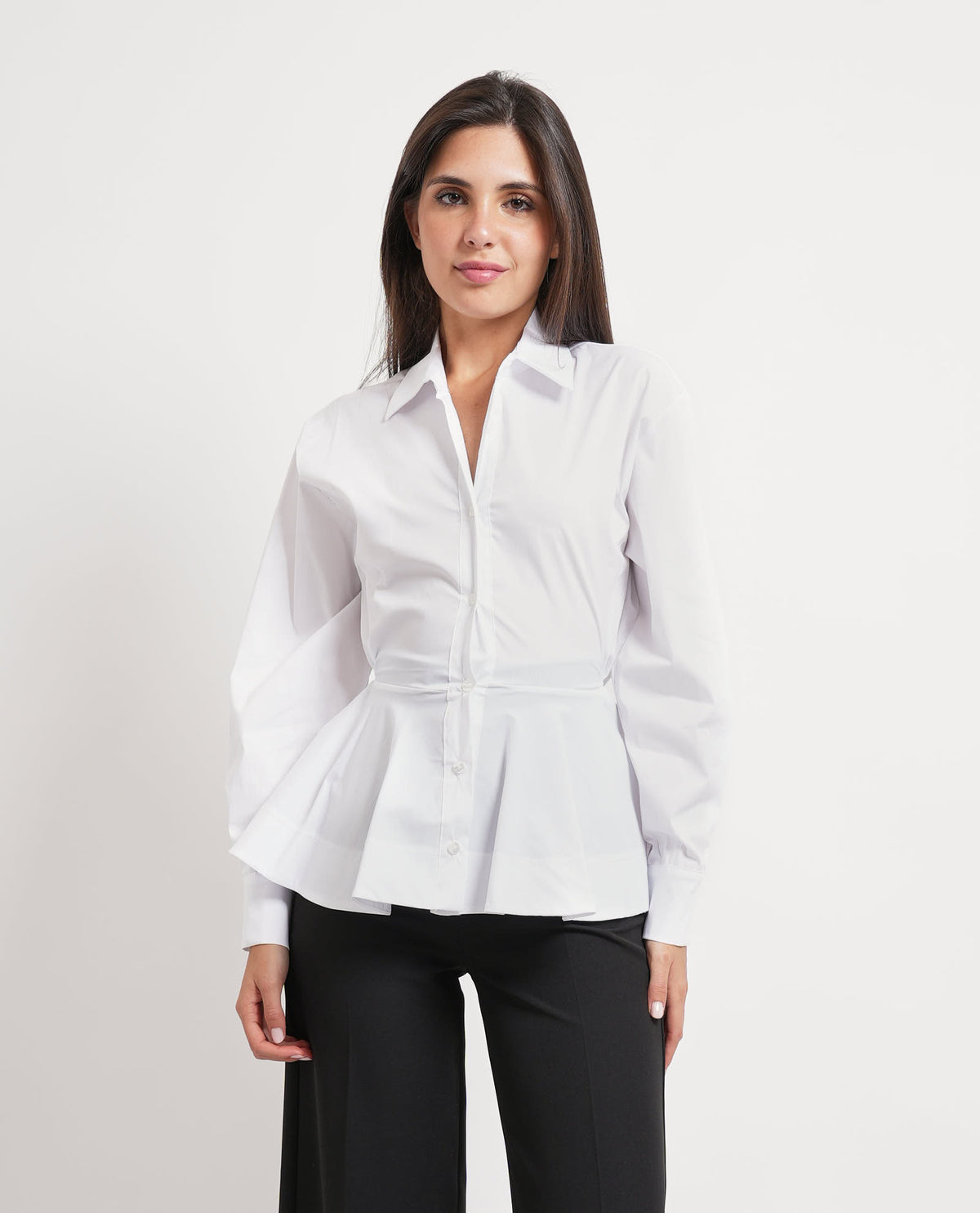 Camicia donna Maryley con laccetto stringente 