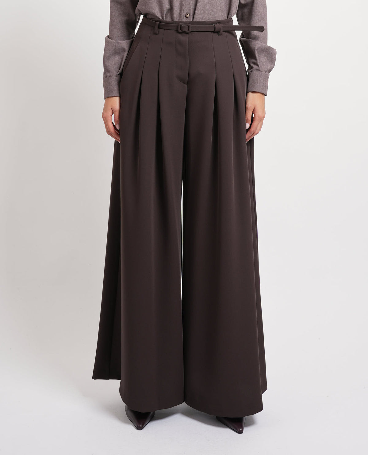 Pantaloni a gamba larga Maryley donna 