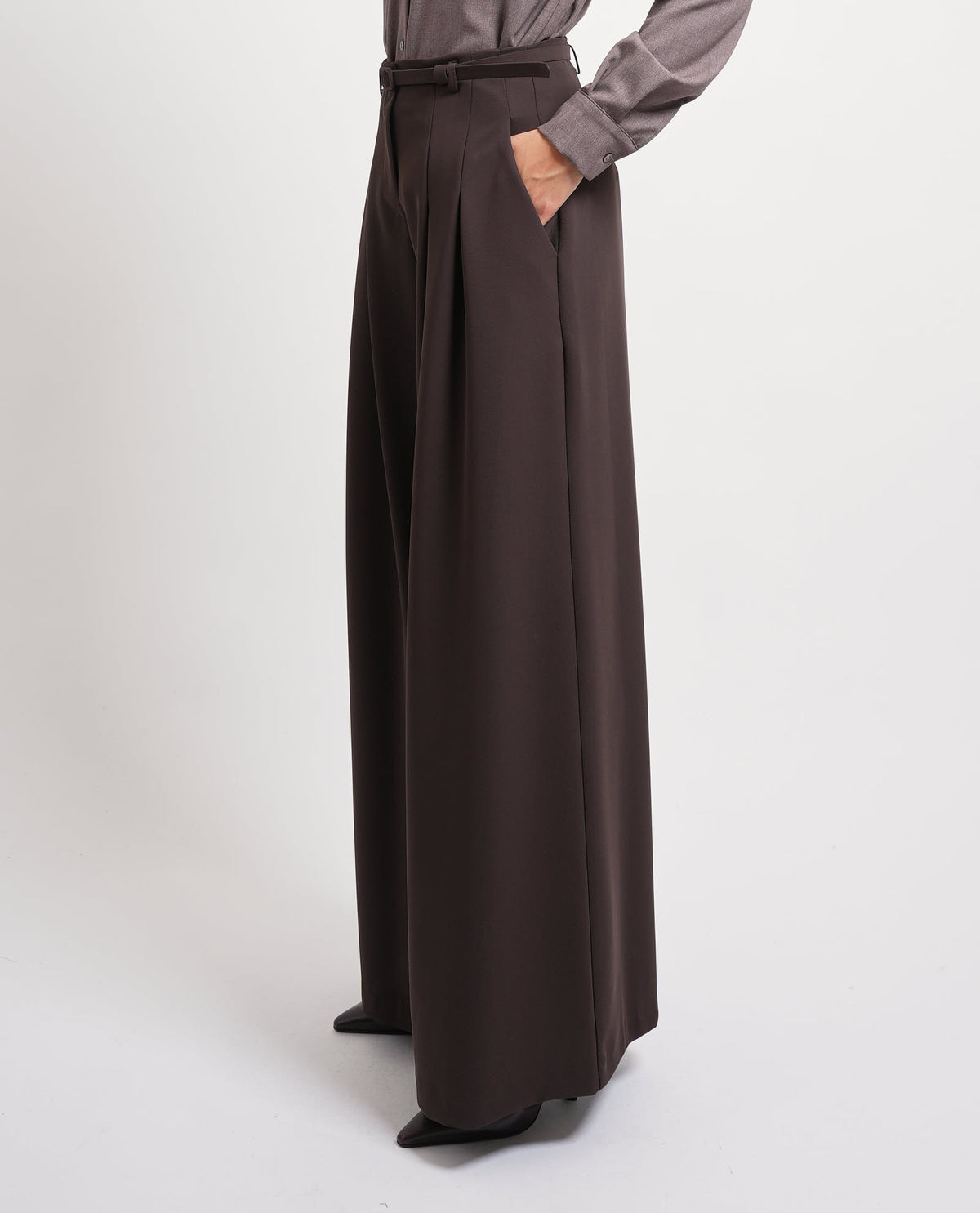Pantaloni a gamba larga Maryley donna 