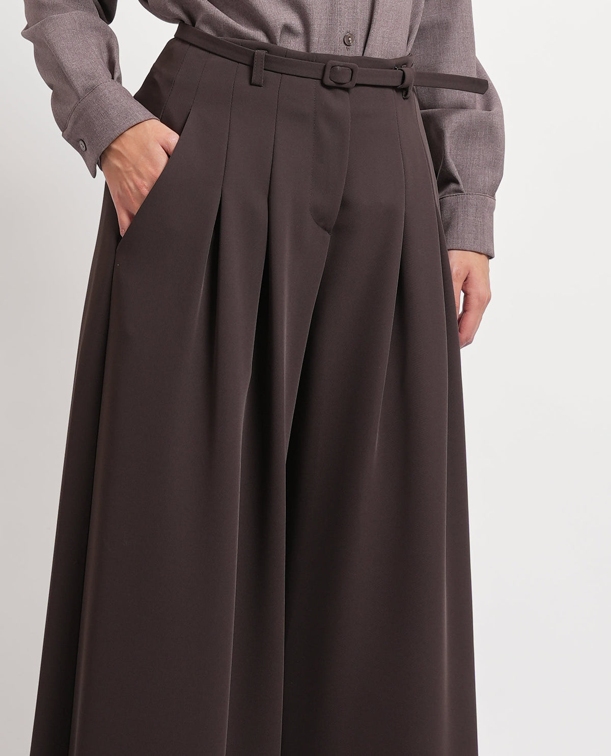 Pantaloni a gamba larga Maryley donna 