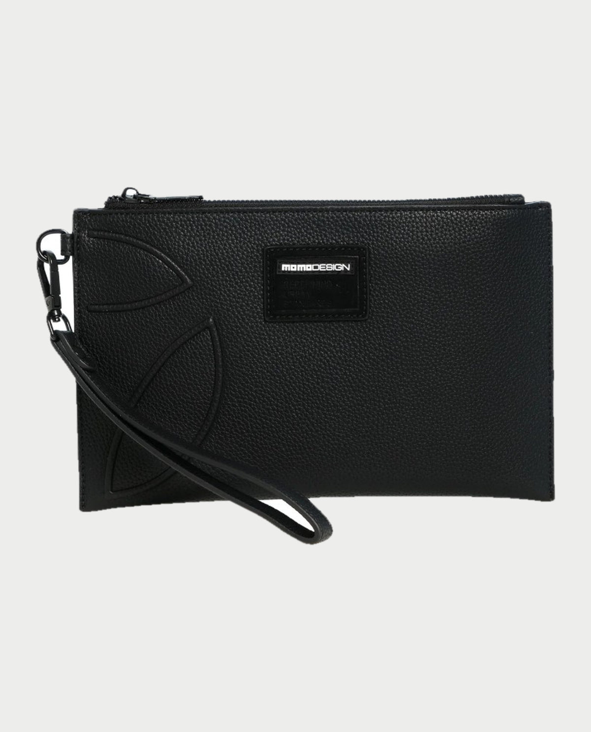 Pochette Momodesign uomo con logo e polsino<BR/> 
