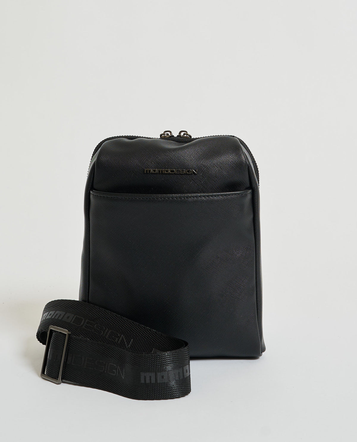 Tracolla in pelle saffiano Momodesign<BR/> 