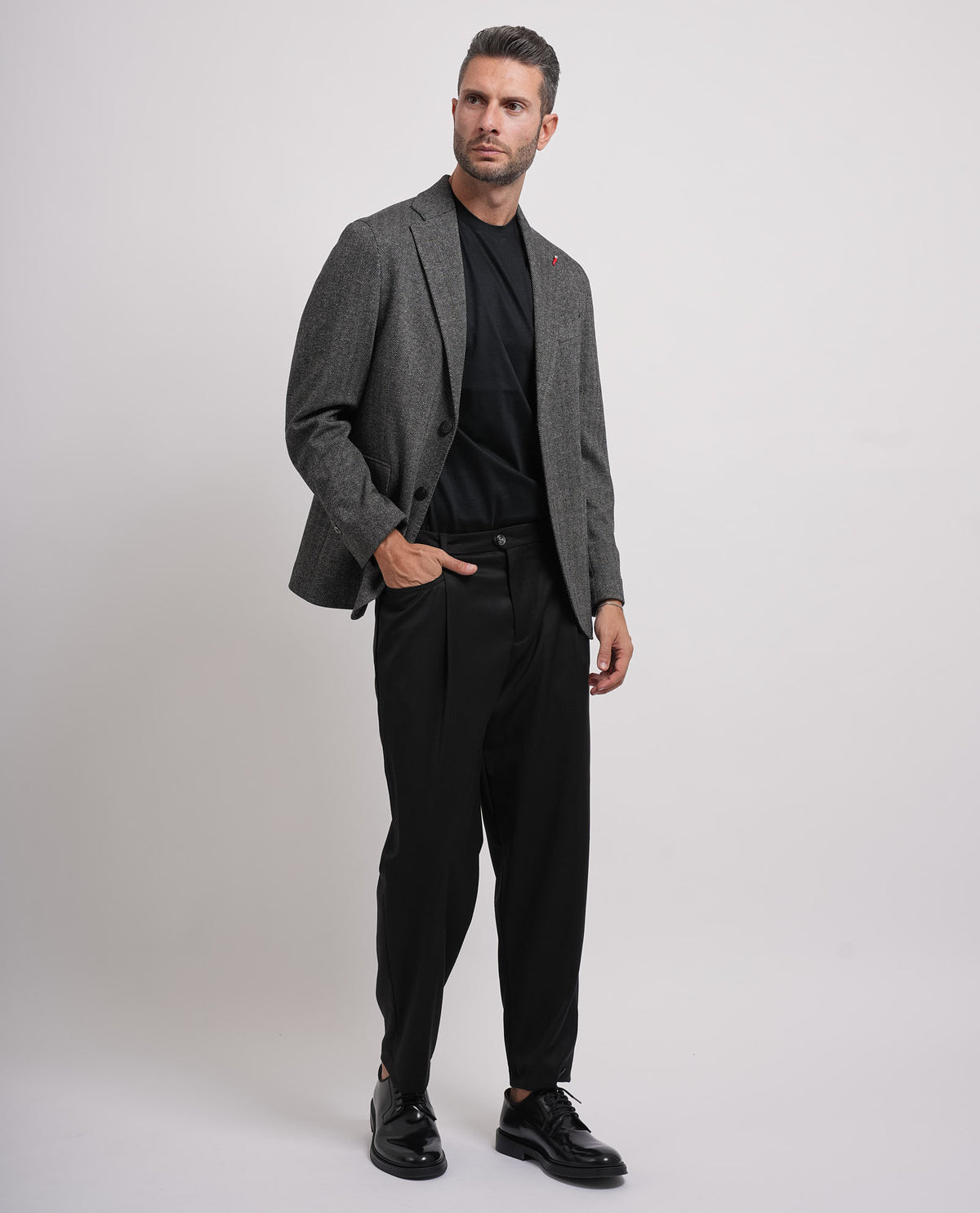 Giacca uomo Mulish drop4 con spilletta 
