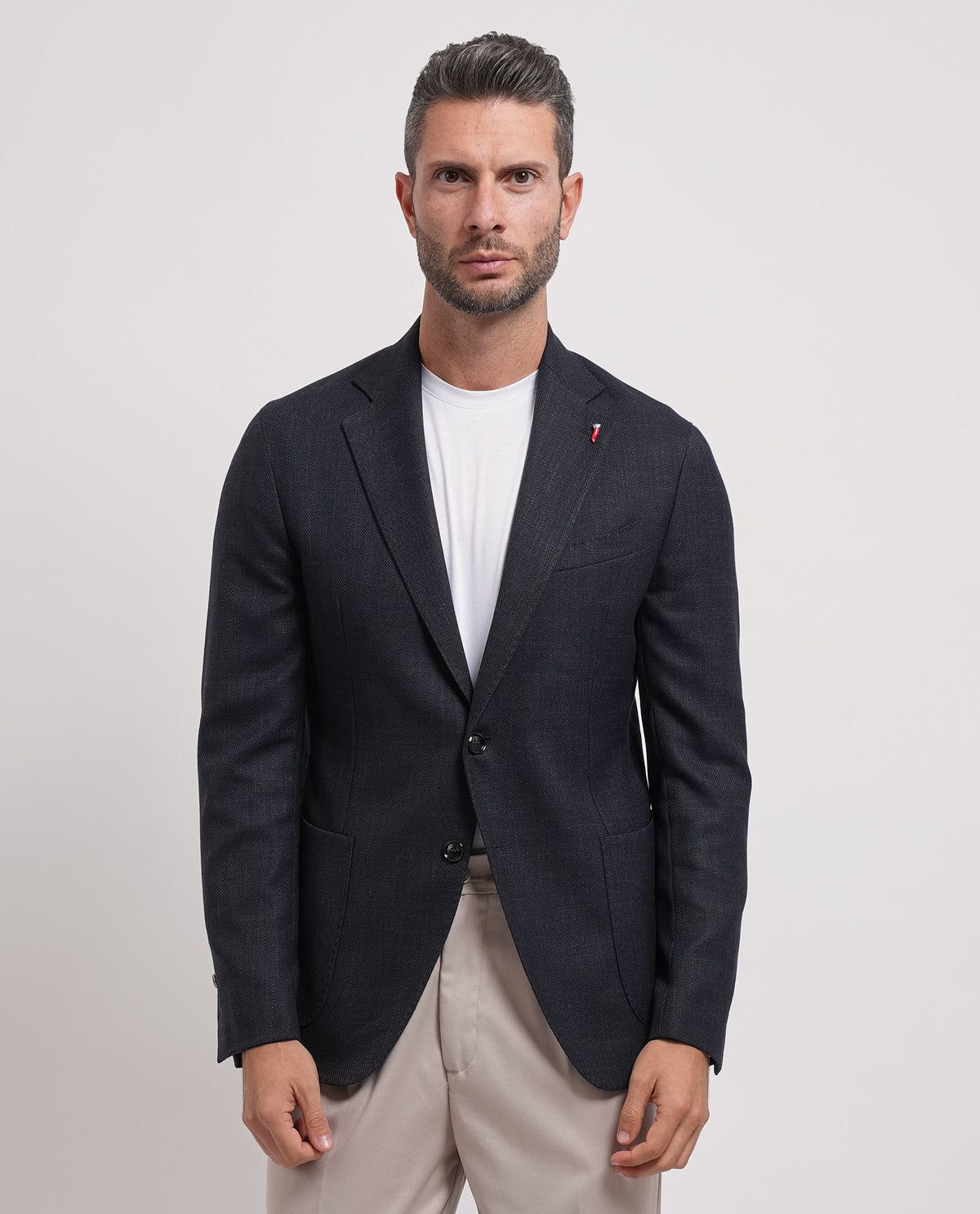 Giacca uomo Mulish con microtrama 