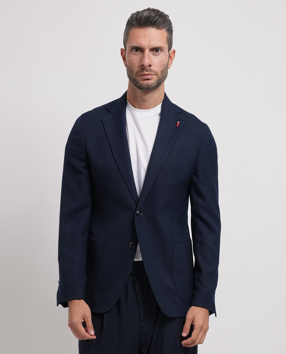 Giacca uomo Mulish con microtrama 