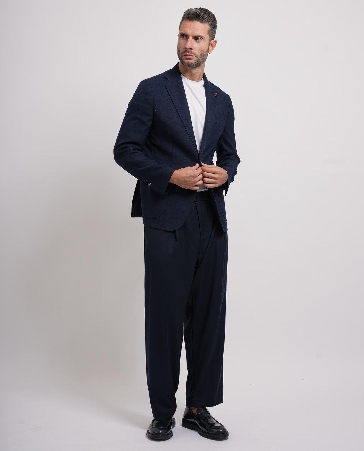 Giacca uomo Mulish con microtrama 
