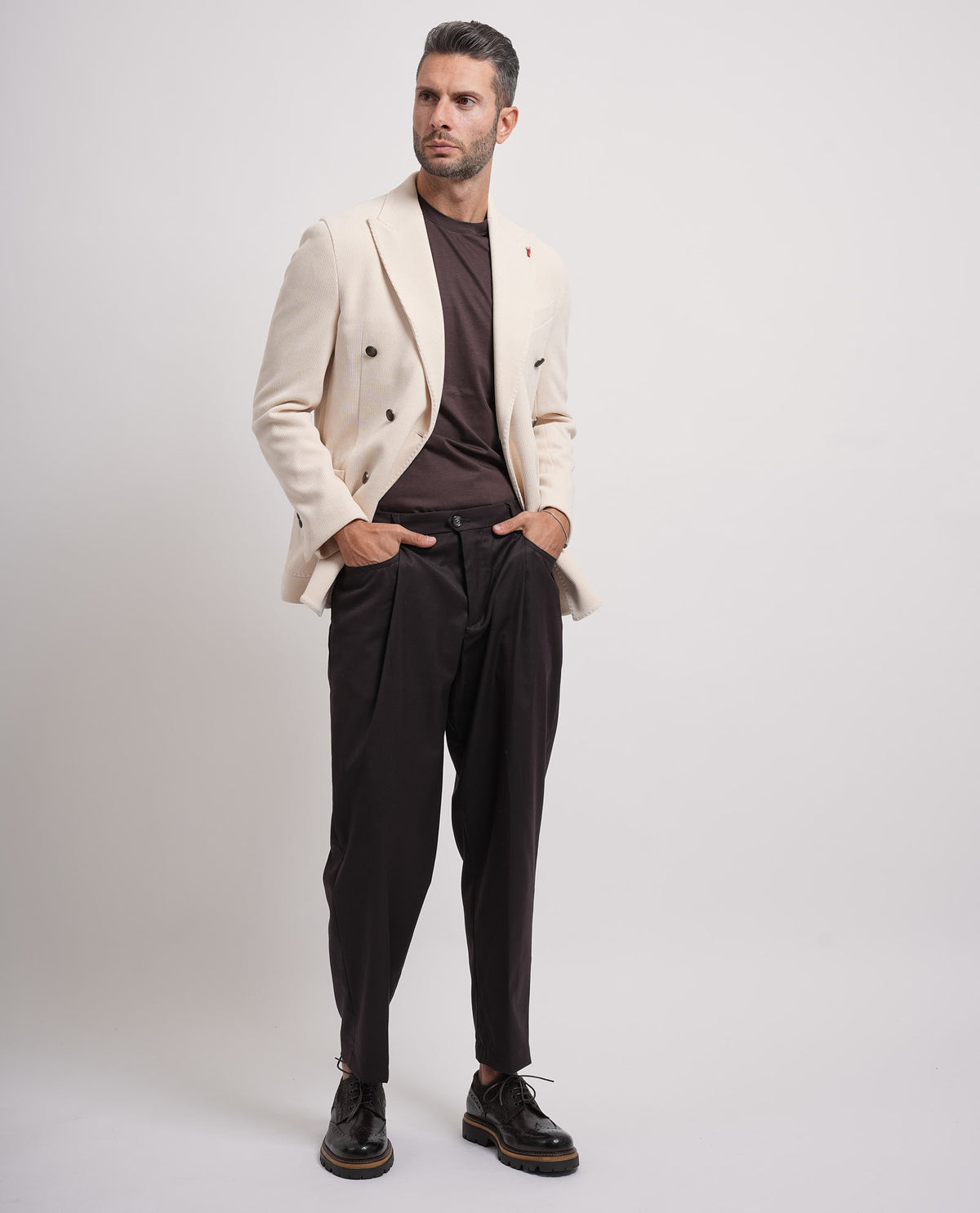 Giacca classica uomo Mulish doppiopetto 