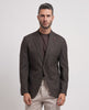 Giacca uomo Mulish monopetto con microtrama