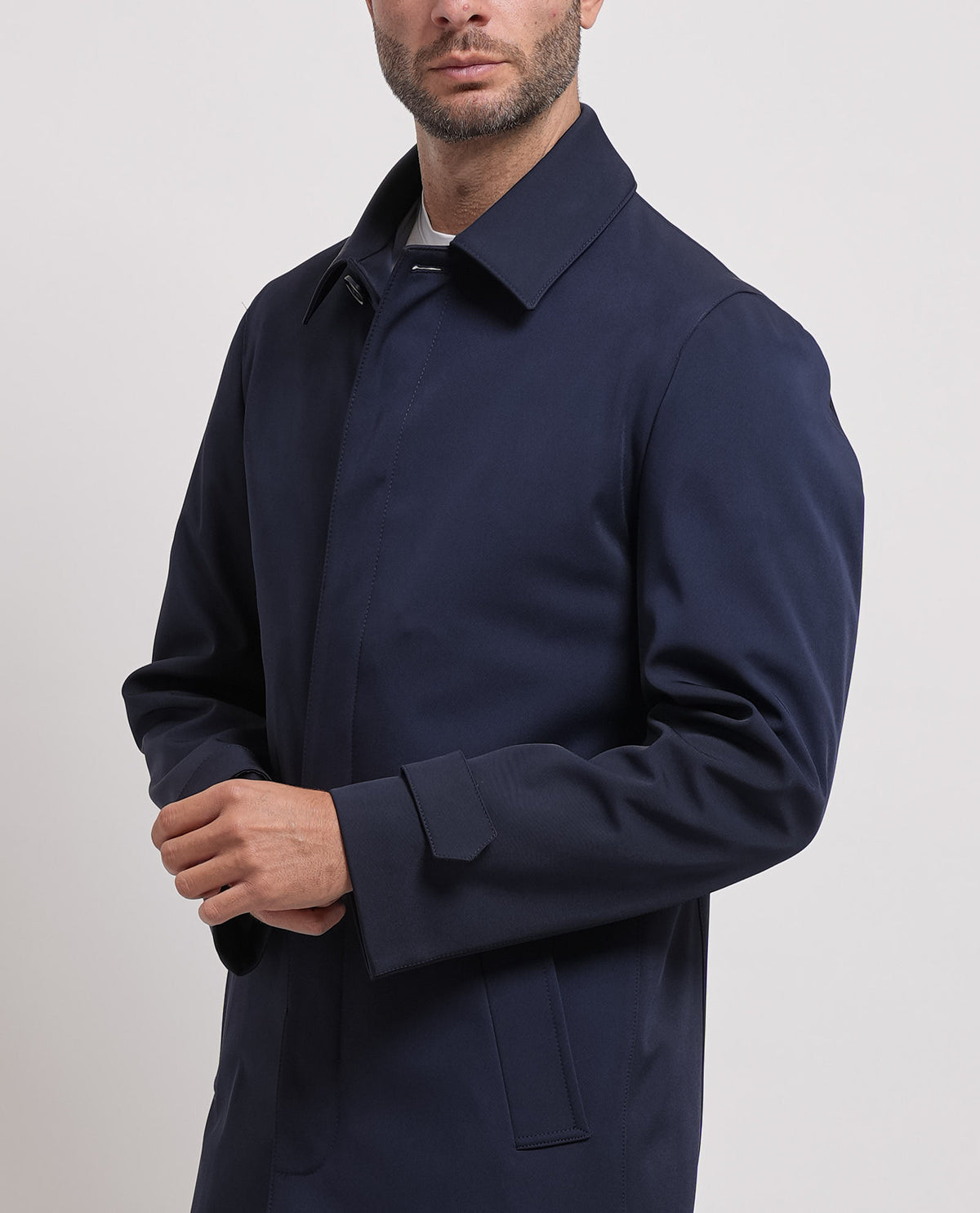 Cappotto uomo Mulish con colletto a camicia 