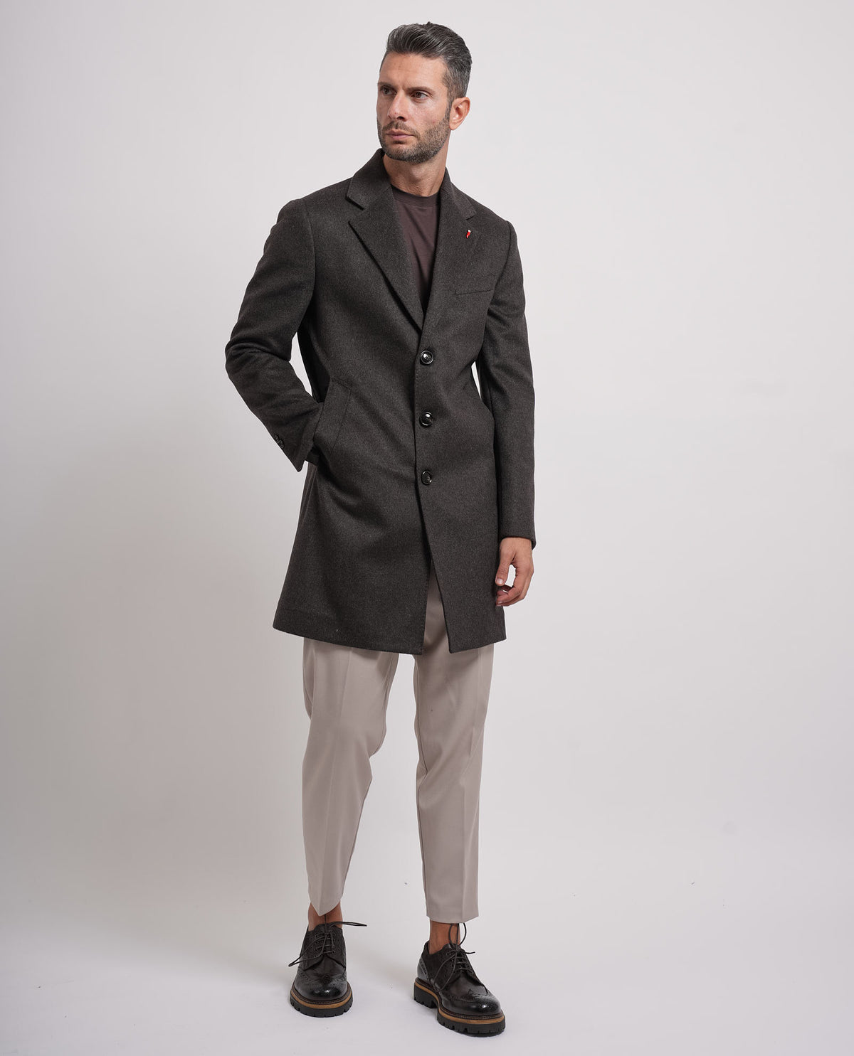 Cappotto lungo classico uomo Mulish 