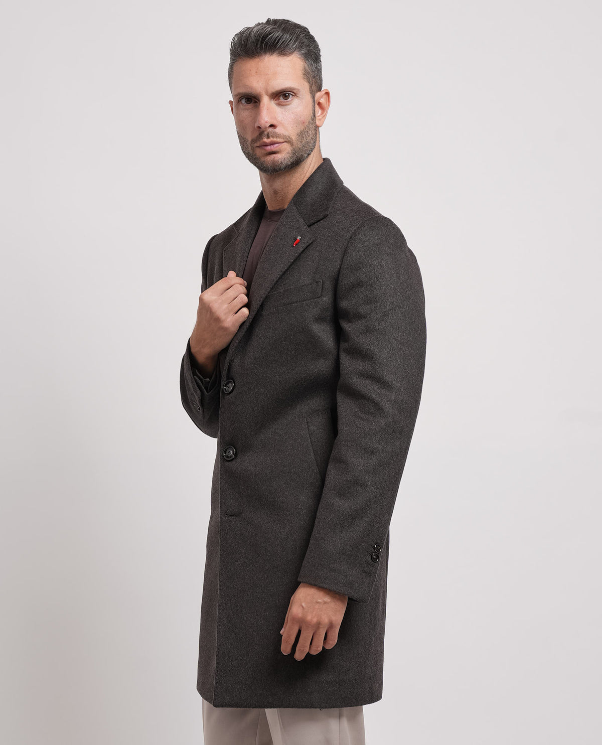 Cappotto lungo classico uomo Mulish 