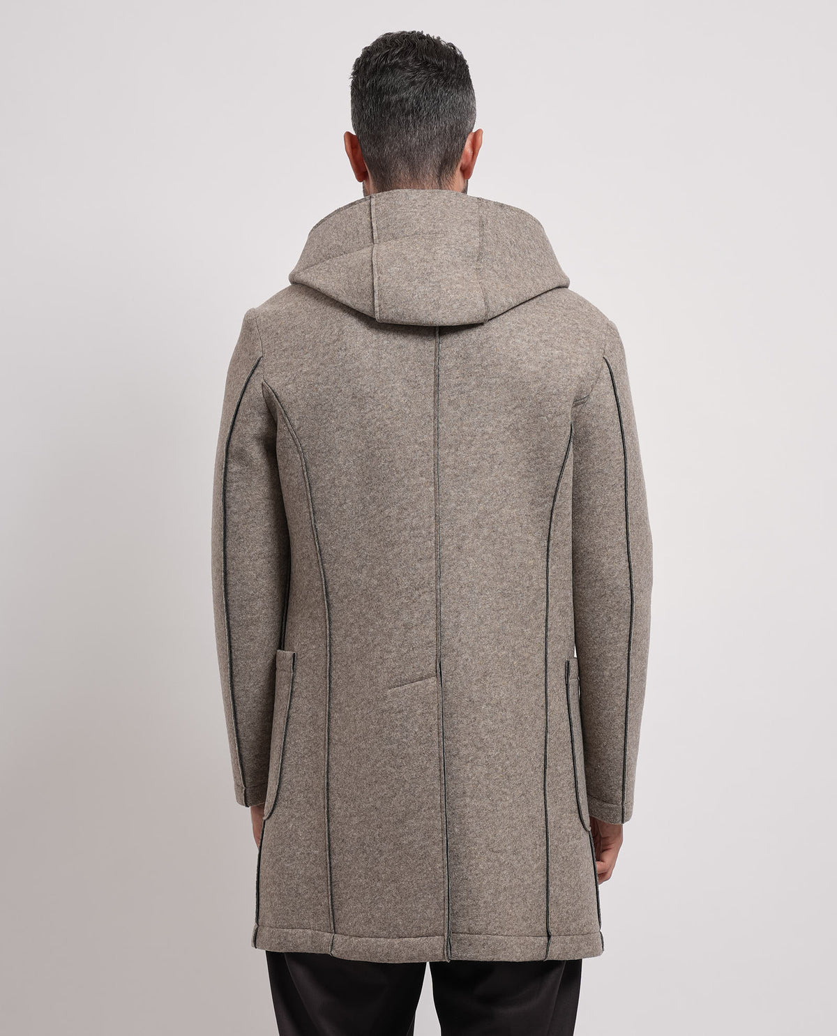 Cappotto uomo Mulish con cappuccio 