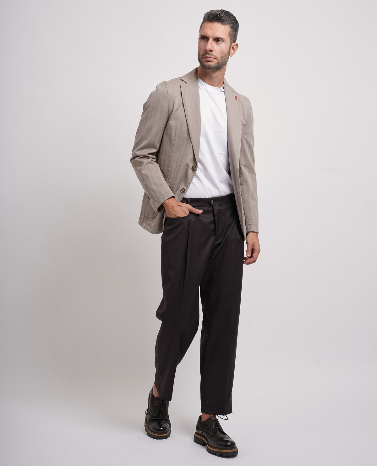 Giacca uomo Mulish a righe 