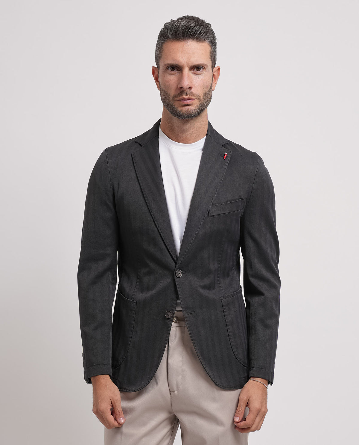 Giacca uomo Mulish a righe 