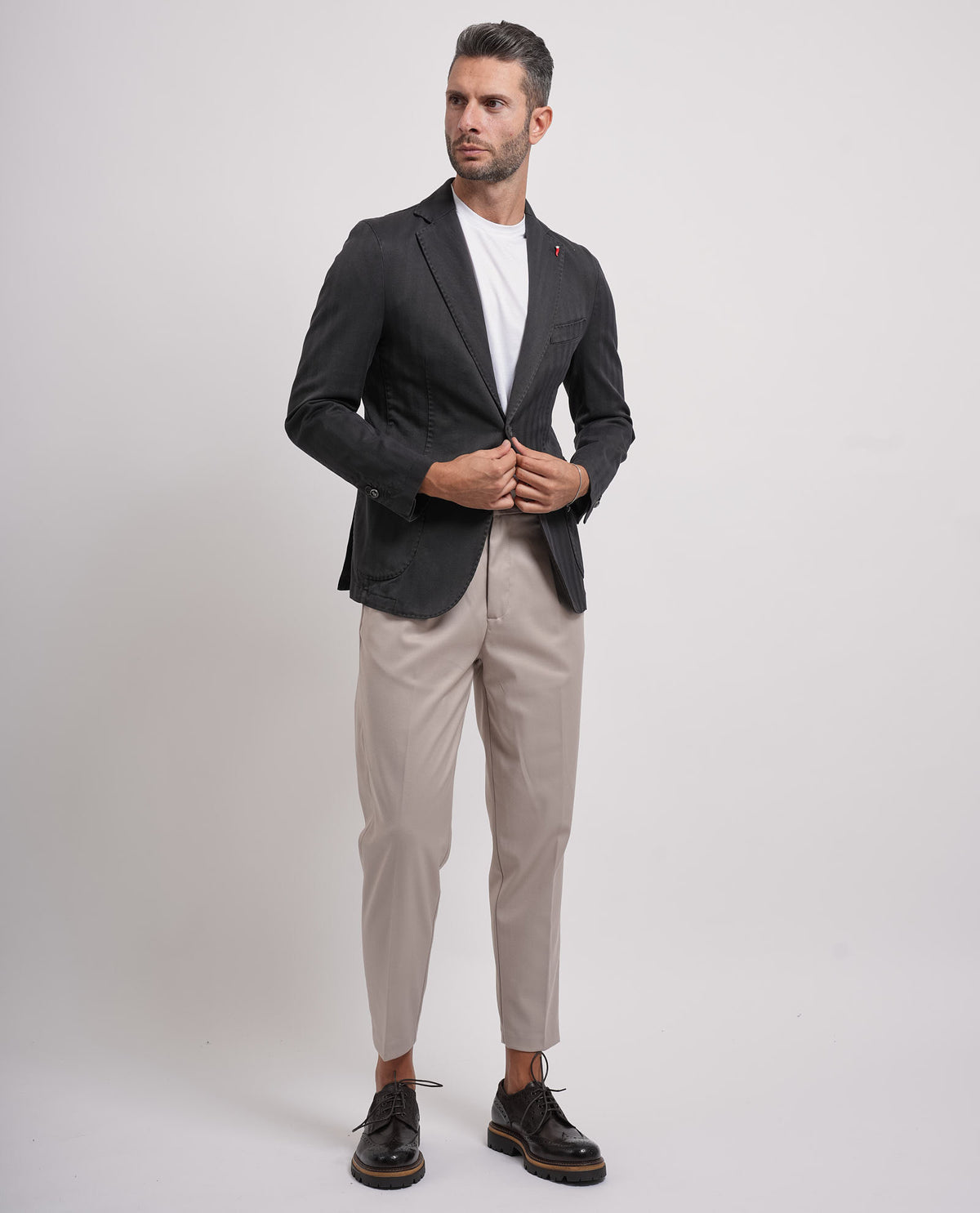 Giacca uomo Mulish a righe 