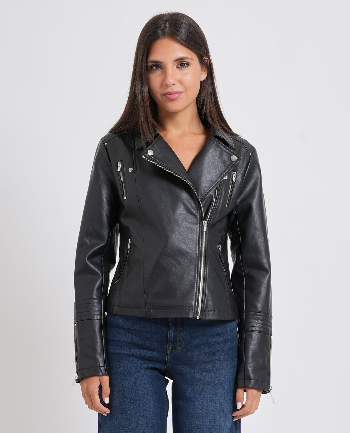 Giacca donna Only in finta pelle 