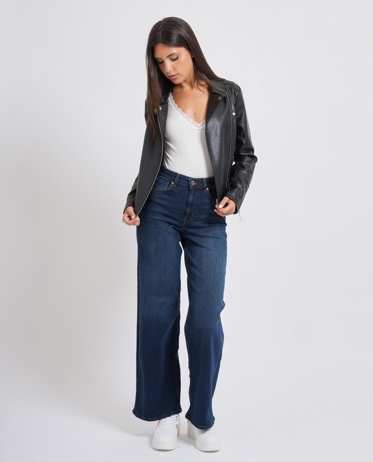 Giacca donna Only in finta pelle 