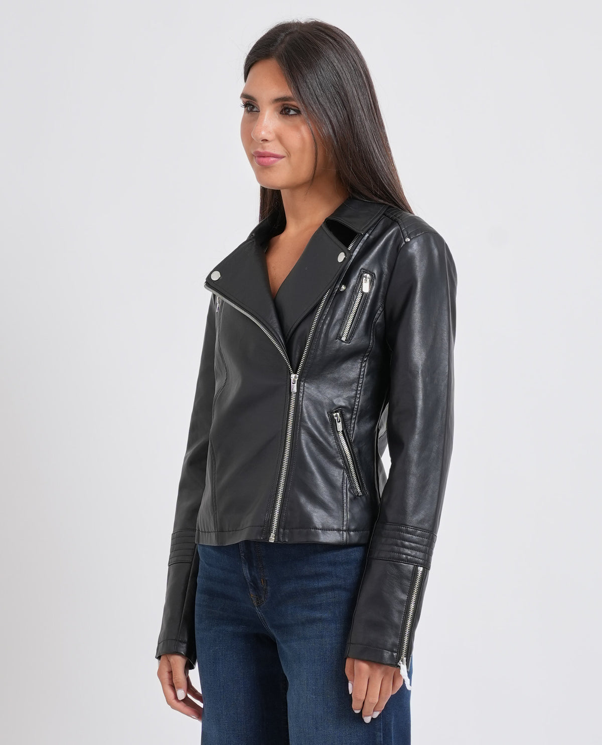 Giacca donna Only in finta pelle 