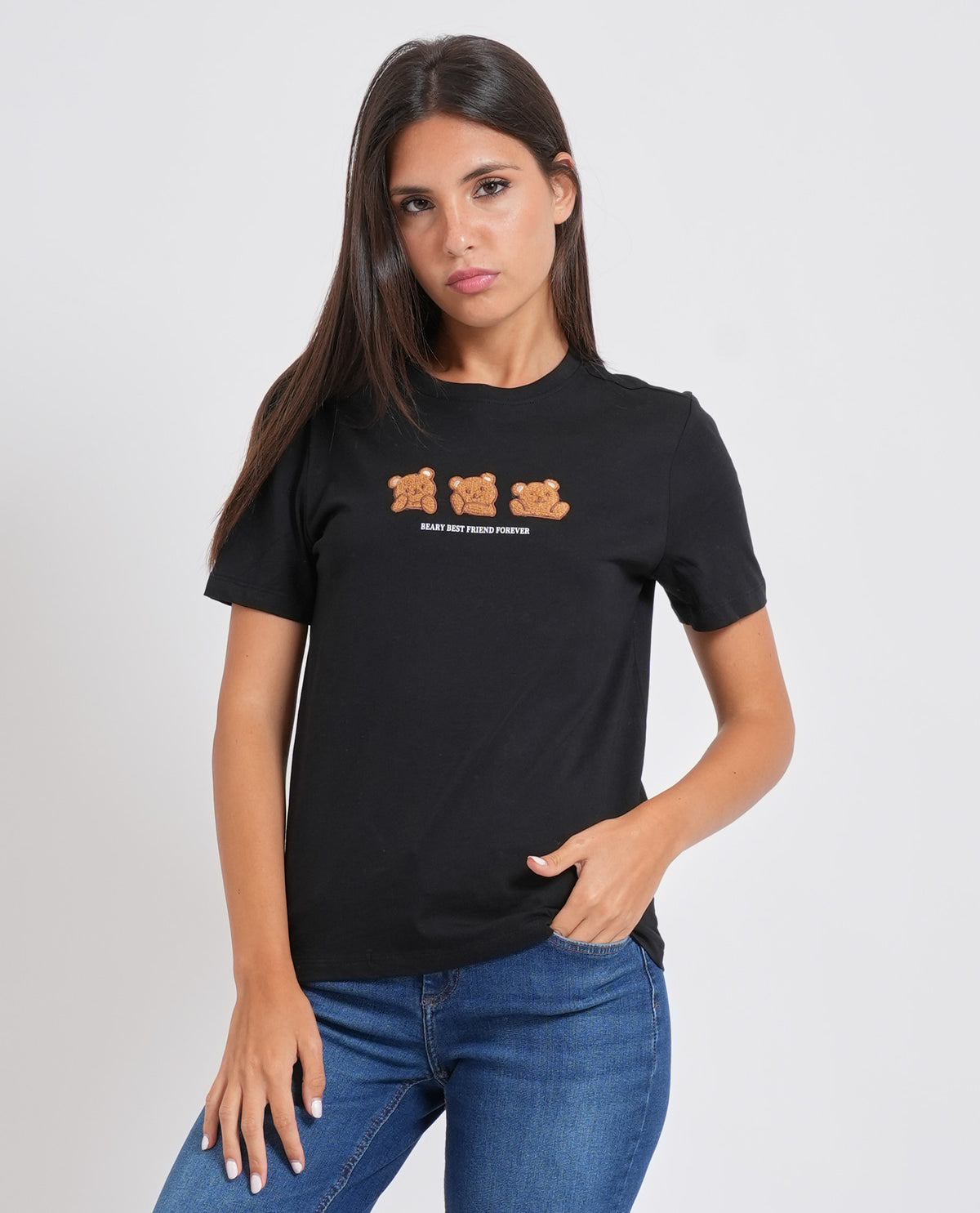 t-shirt donna Only in cotone 