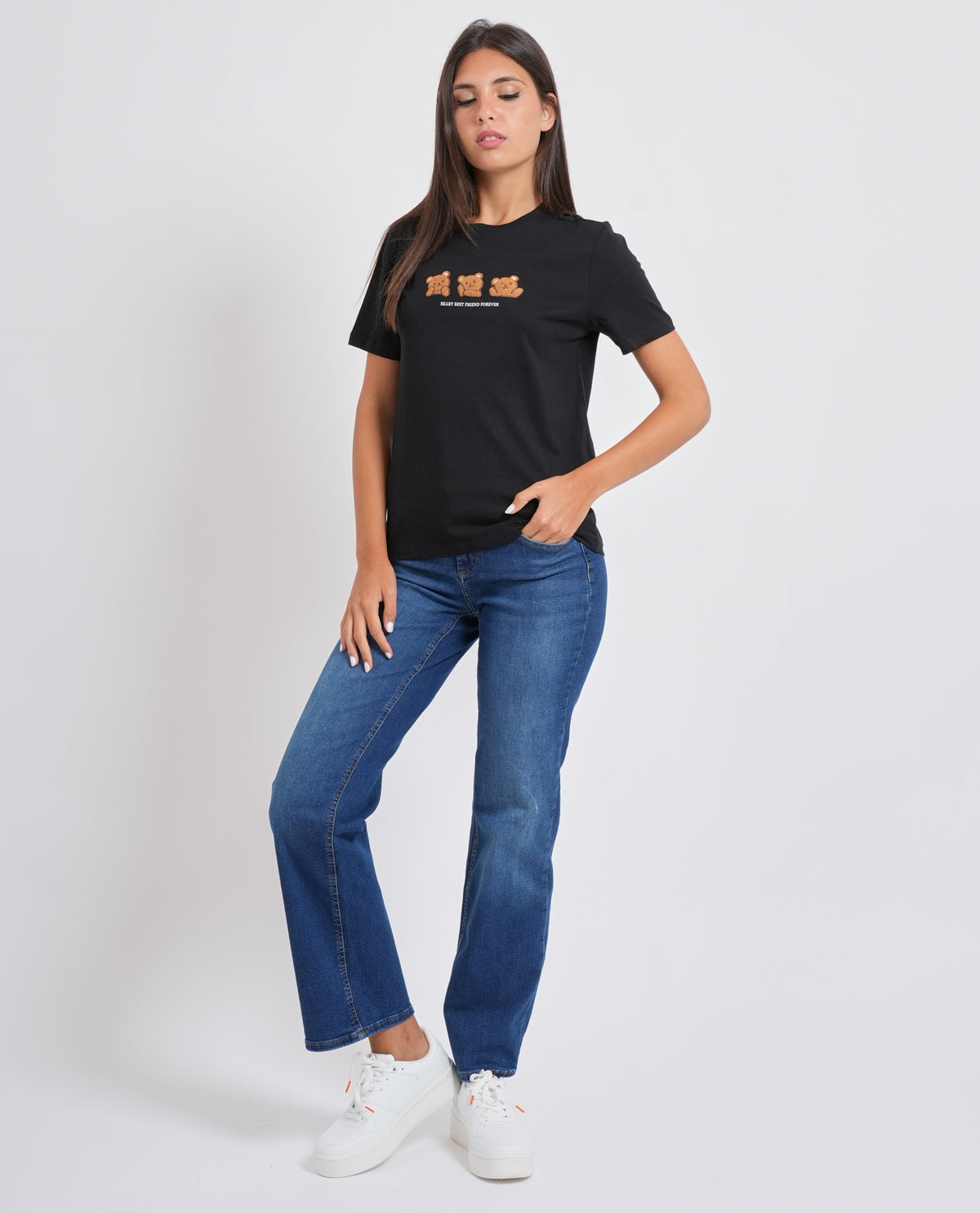 t-shirt donna Only in cotone 