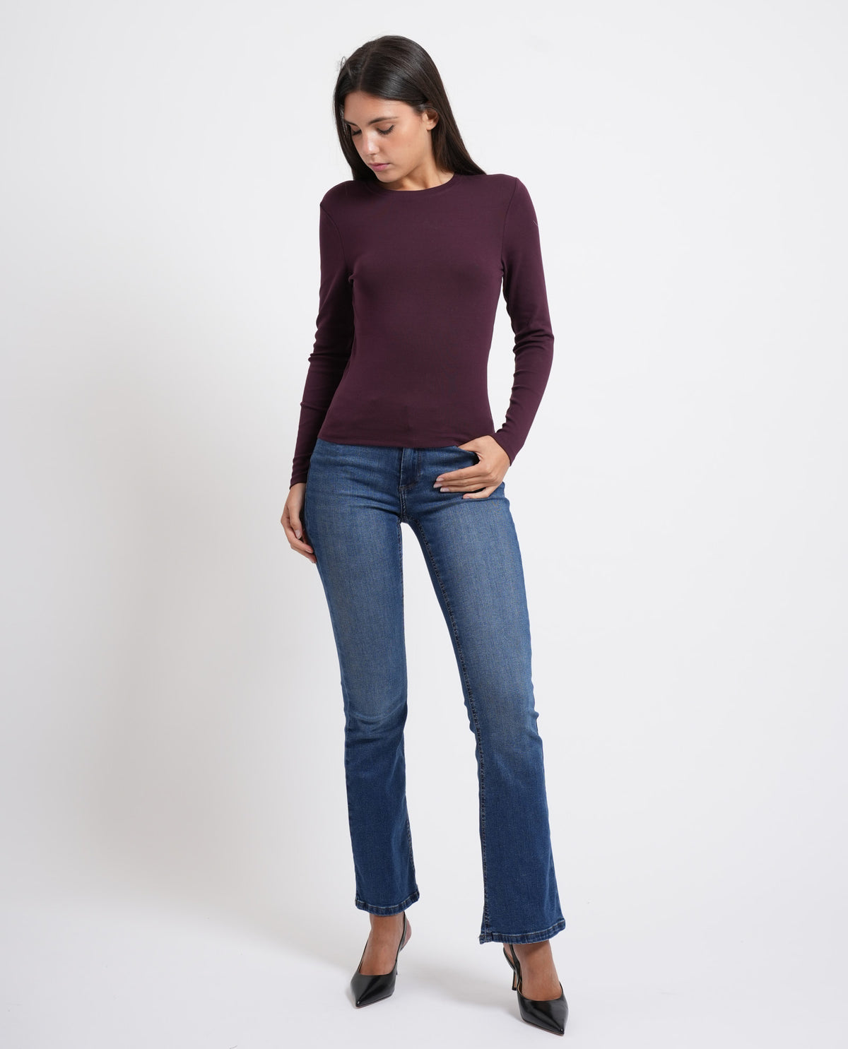 Maglia a manica lunga Only donna 