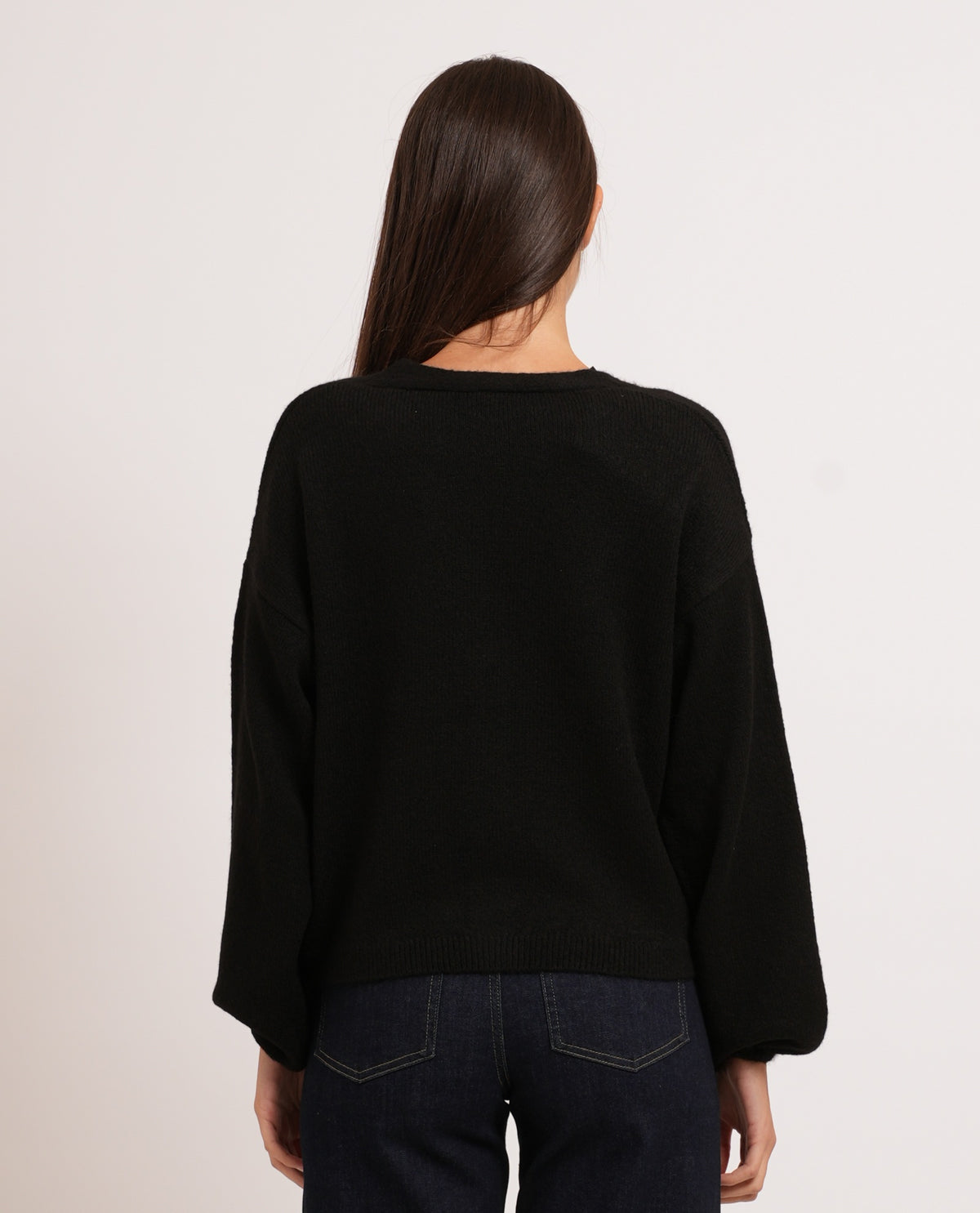 Maglione Only donna con scollo a V 
