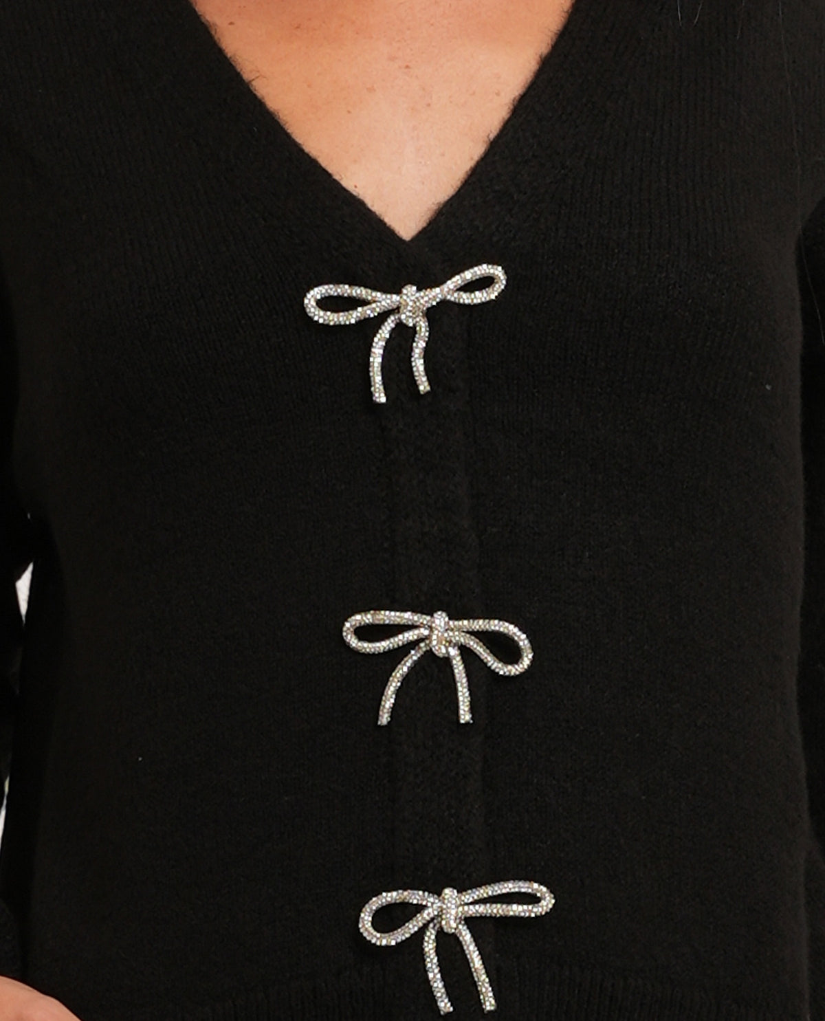 Maglione Only donna con scollo a V 