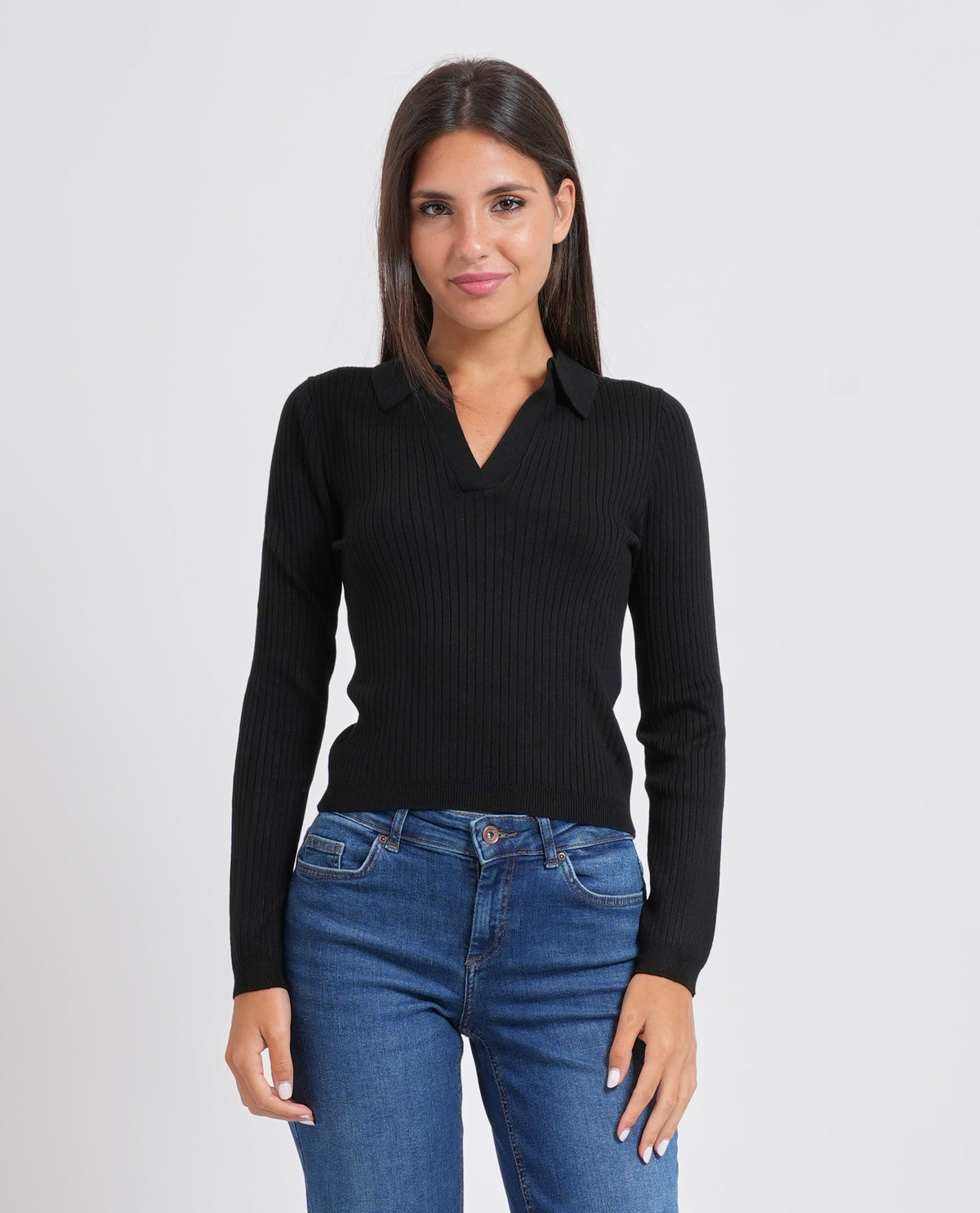 Pullover donna Only con ampia scollatura 