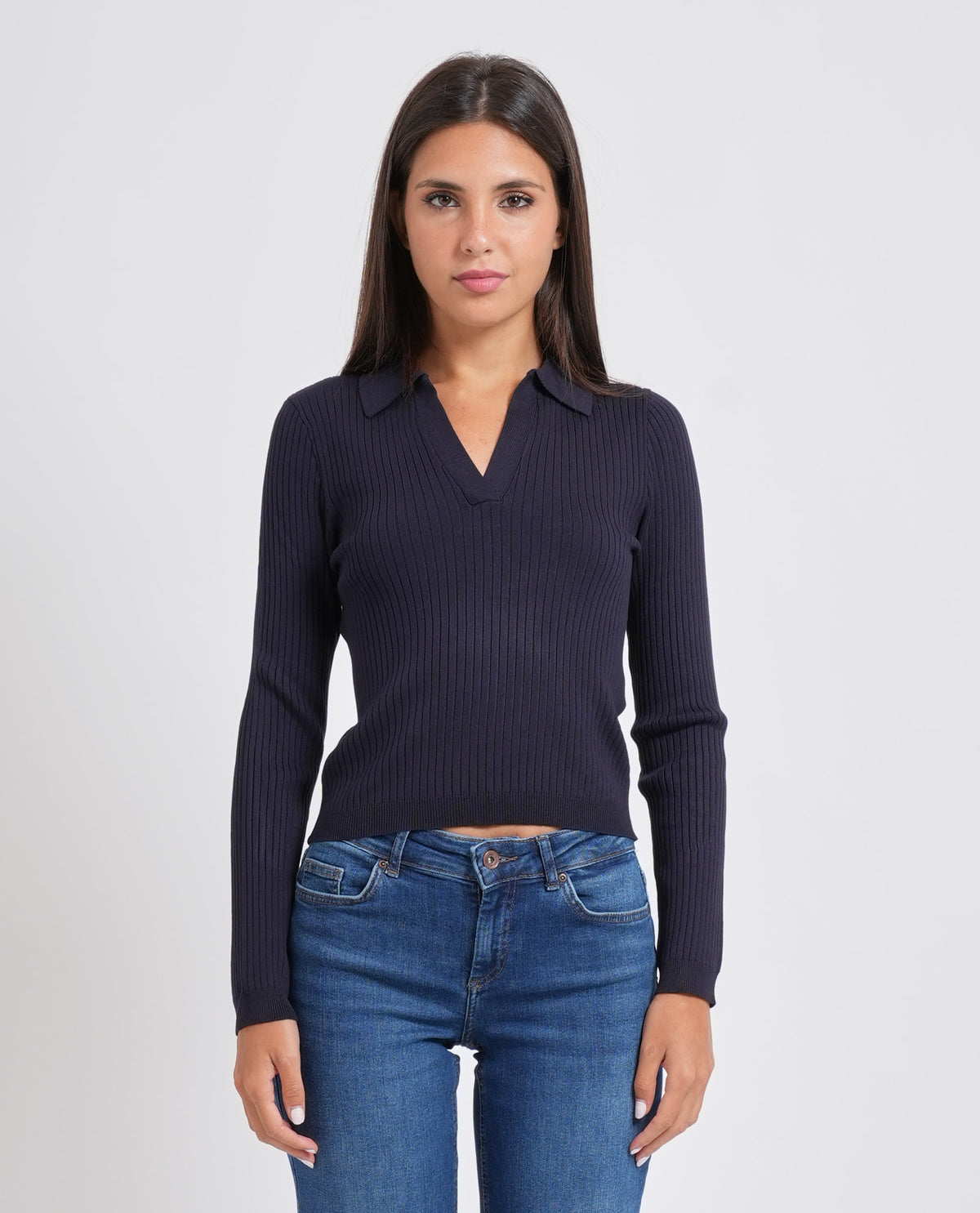Pullover donna Only con ampia scollatura 