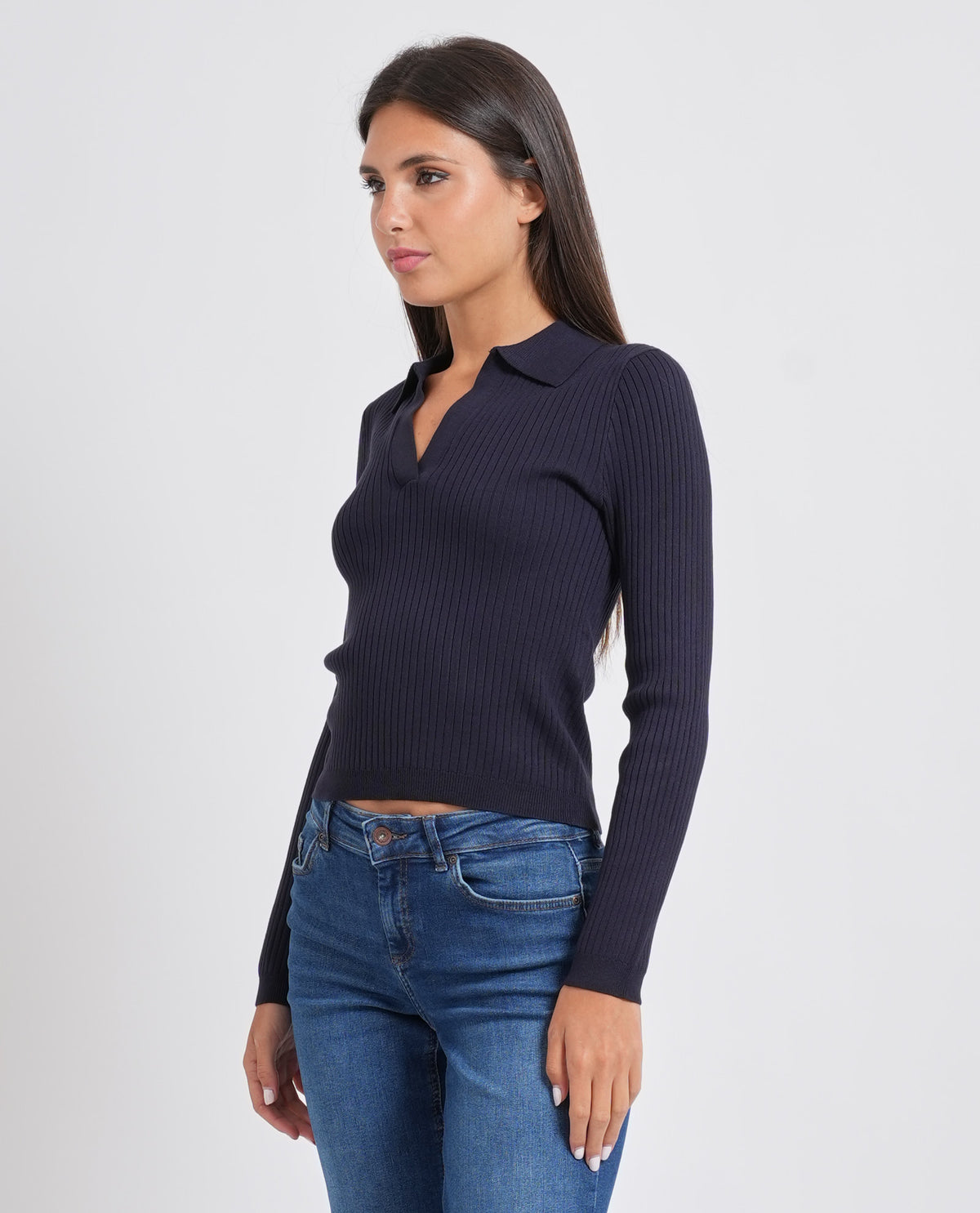Pullover donna Only con ampia scollatura 