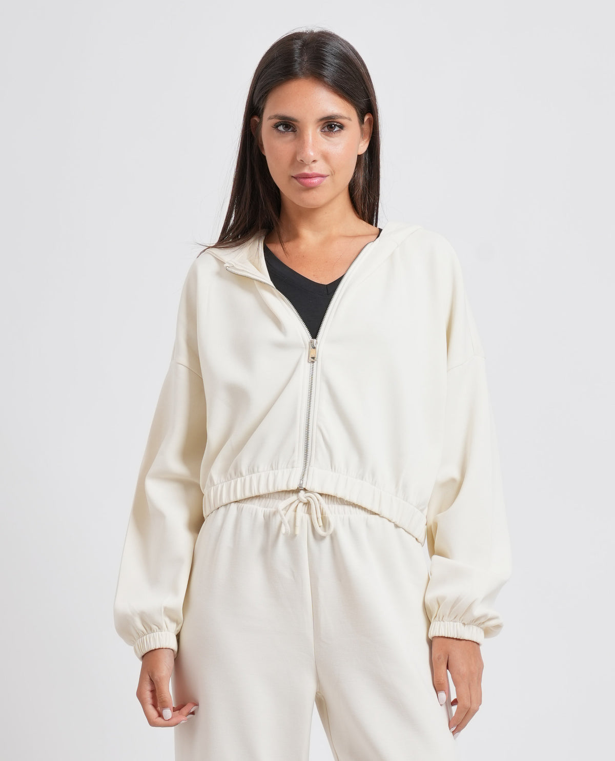 Felpa con cappuccio donna Only 