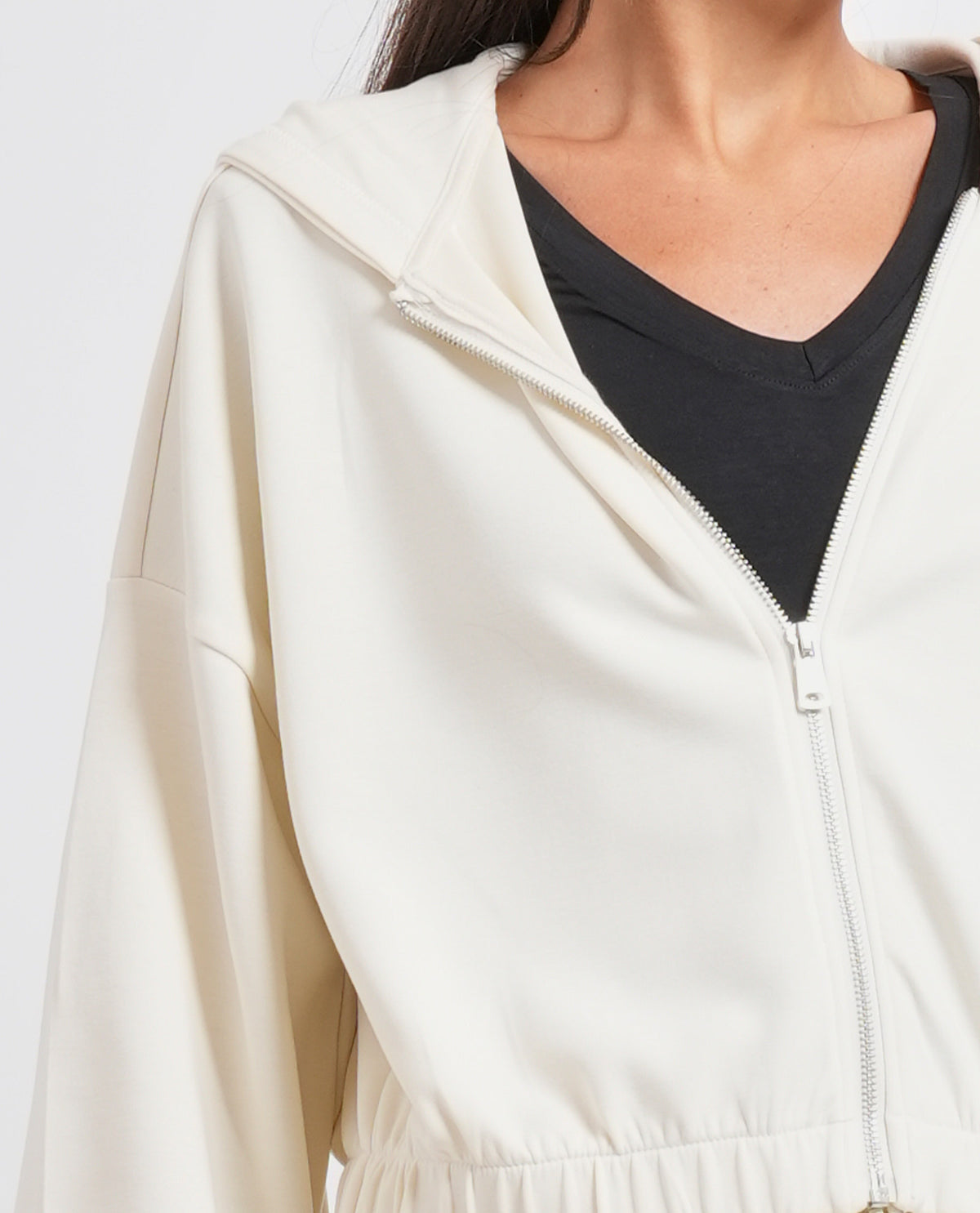Felpa con cappuccio donna Only 