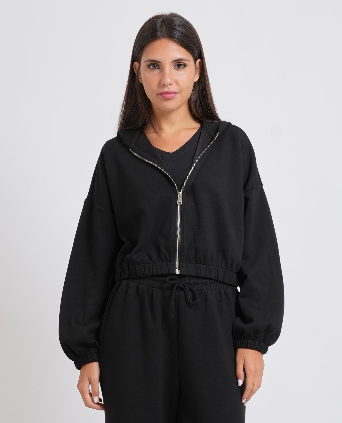 Felpa con cappuccio donna Only 