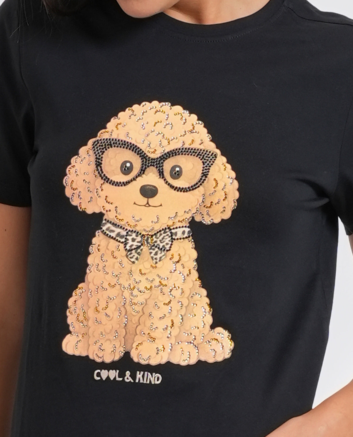 T-shirt donna Only con applicazione 