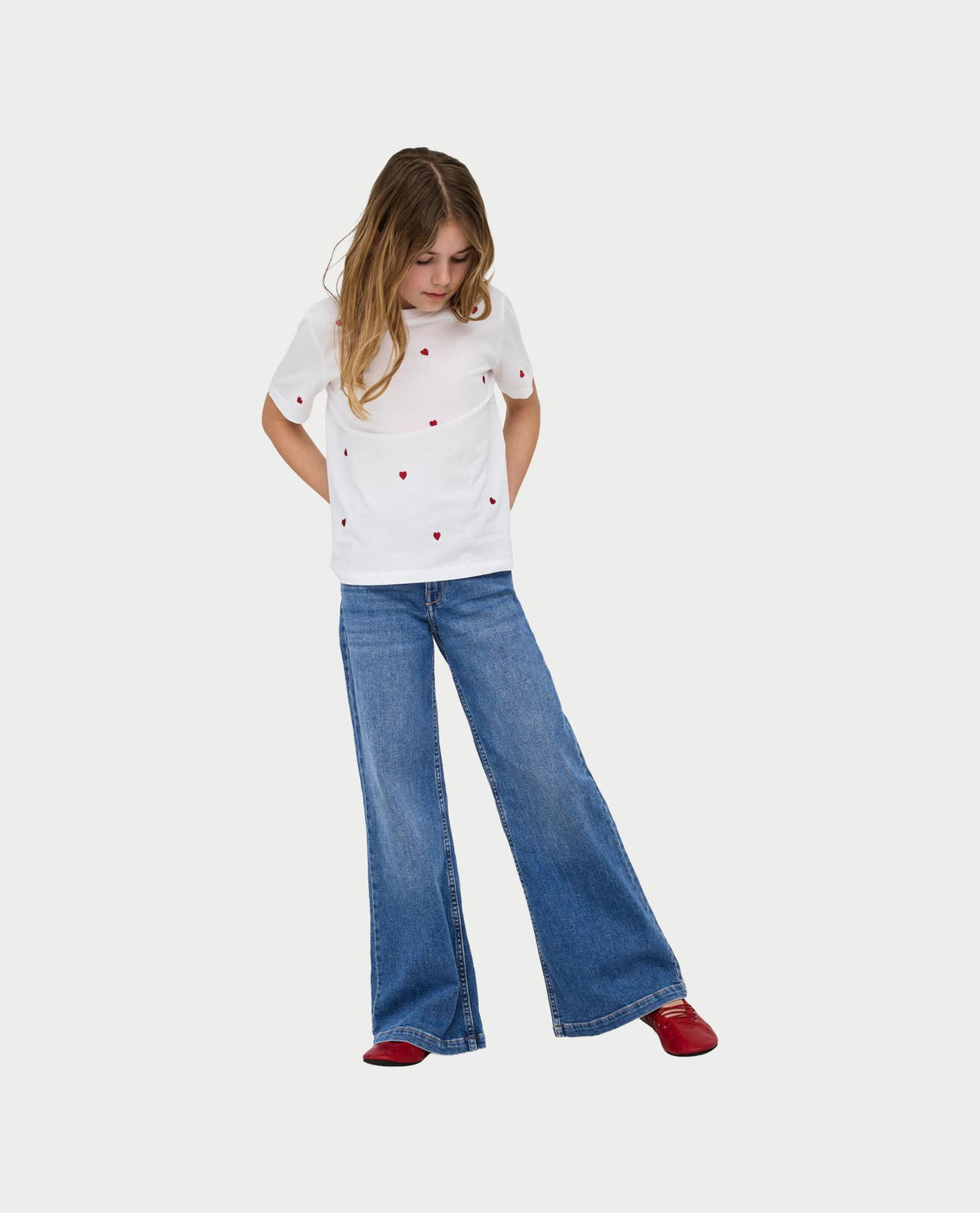 Jeans bambina flared fit Only 