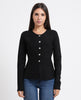 Only women's crew neck cardigan