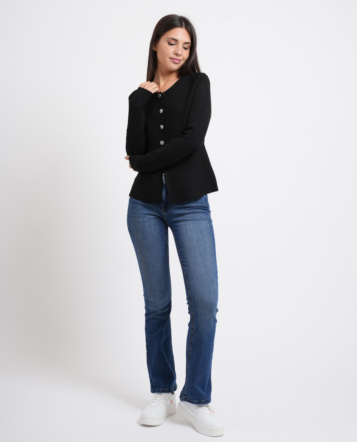 Cardigan paricollo Only donna 