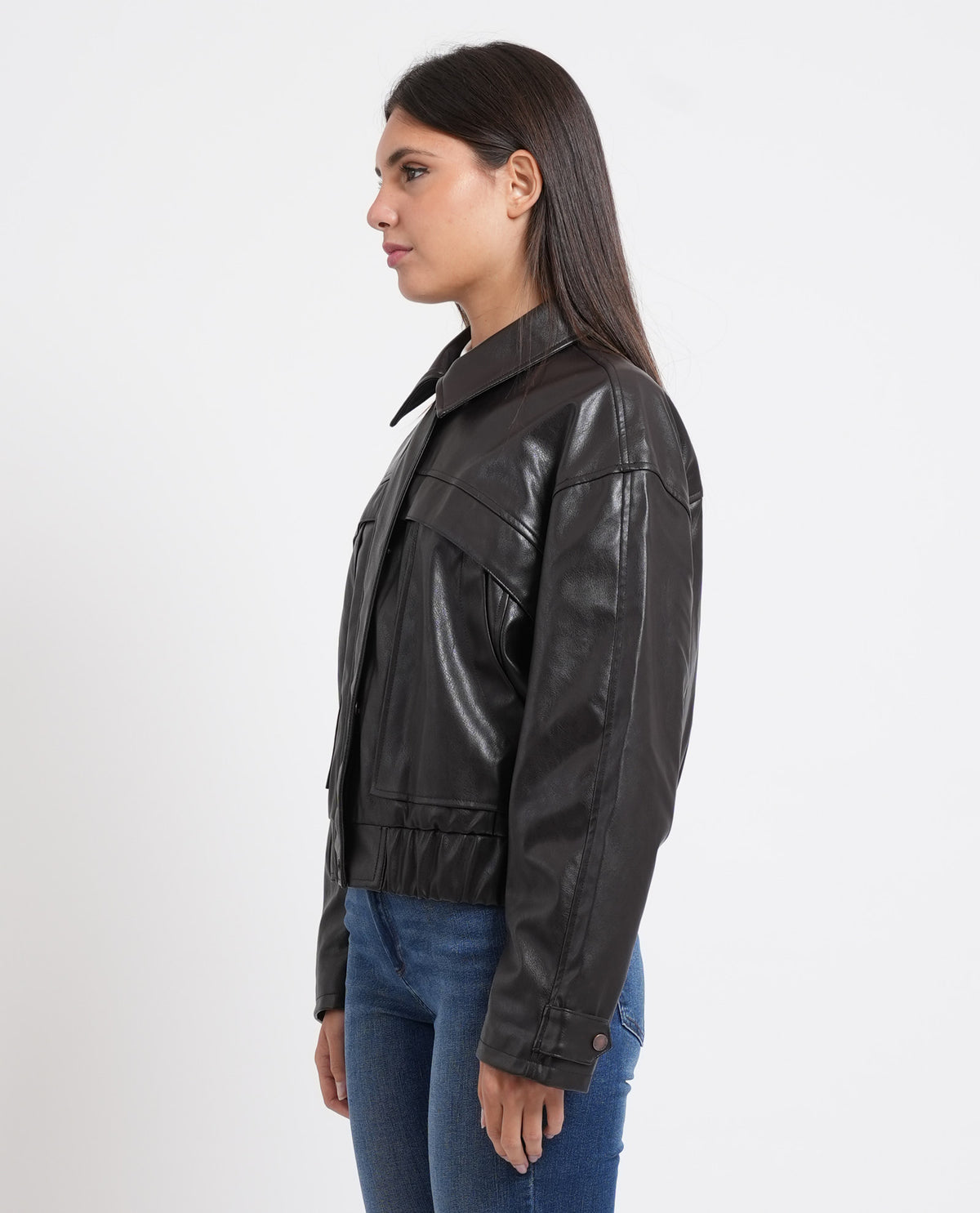 Giacca donna Only collo biker 