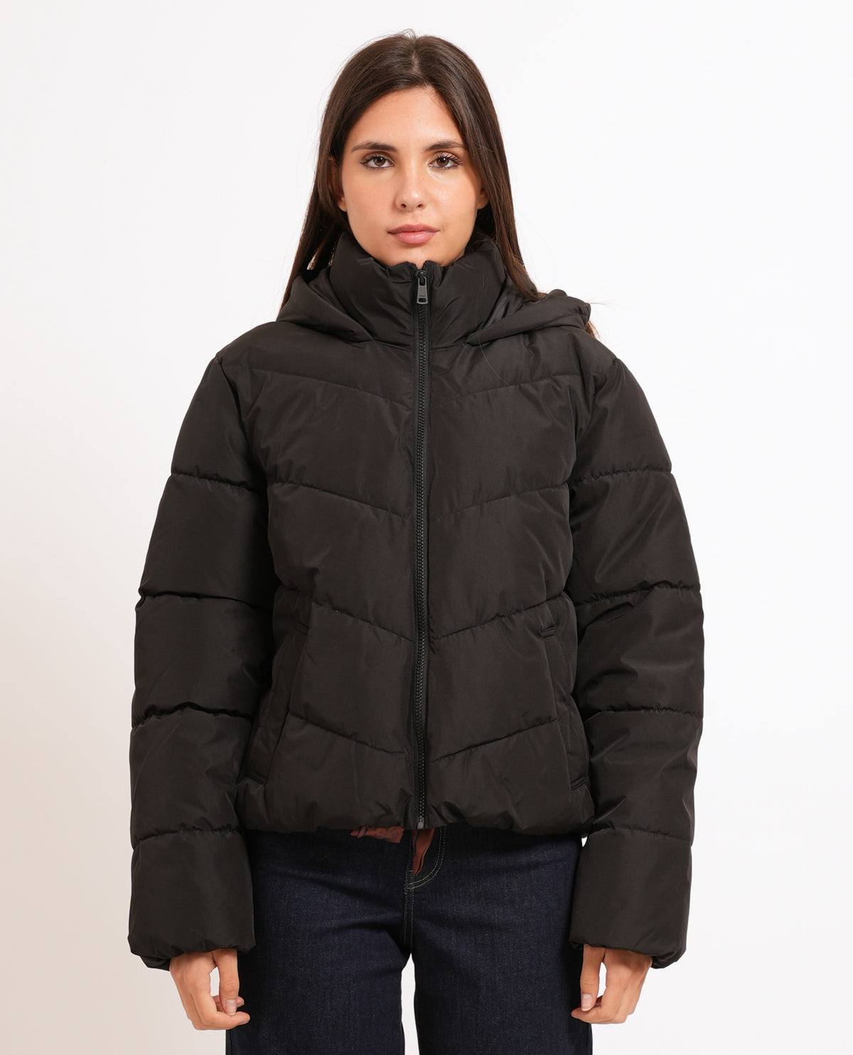 Giubbotto imbottito Only donna con collo alto 