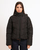 Only women's padded jacket with high neck