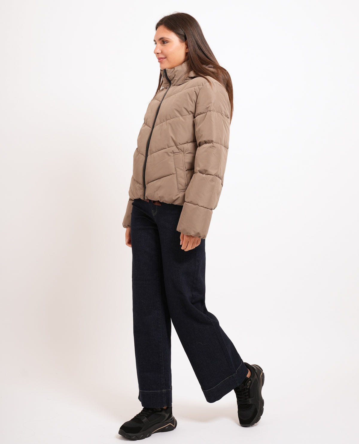Giubbotto imbottito Only donna con collo alto 