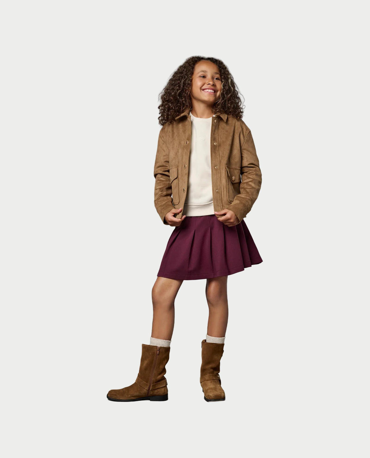 Gonna bambina Only con vita elasticizzata 